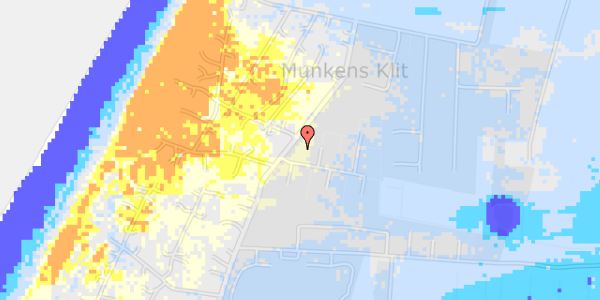 Ekstrem regn på Idasvej 1