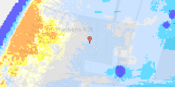 Ekstrem regn på Irenevej 18