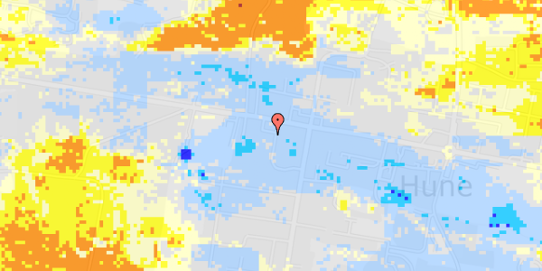 Ekstrem regn på Jonstrupvej 2