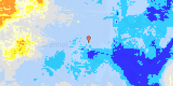 Ekstrem regn på Karinavej 58