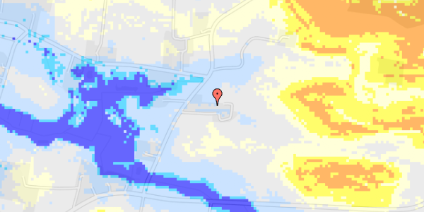 Ekstrem regn på Kirkbakvej 16