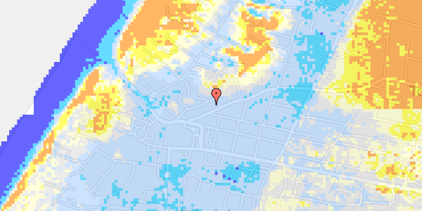 Ekstrem regn på Klitgaardsvej 7C