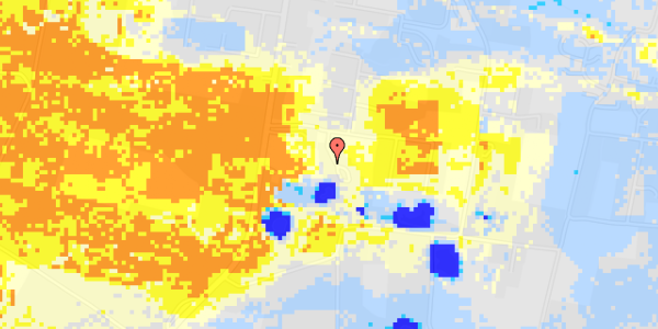 Ekstrem regn på Klitheden Syd 8