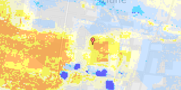 Ekstrem regn på Klitheden Syd 89