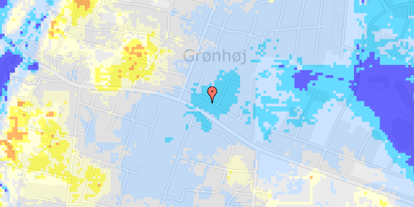 Ekstrem regn på Kristavej 8