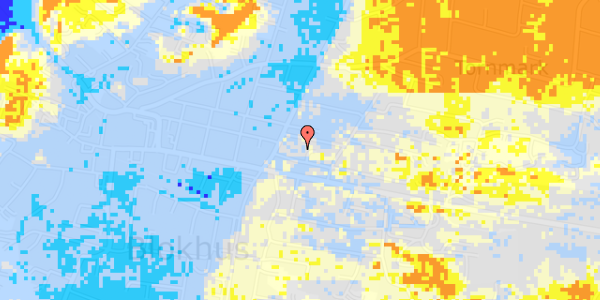 Ekstrem regn på Kristinesvej 1