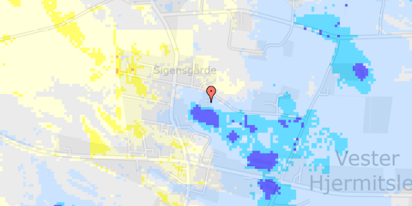 Ekstrem regn på Kærgaardsvej 10