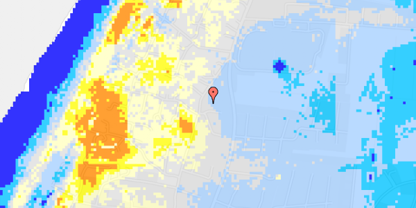 Ekstrem regn på Lenesvej 1