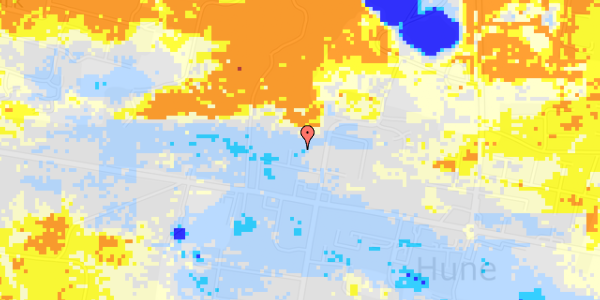 Ekstrem regn på Ludvigsvej 8