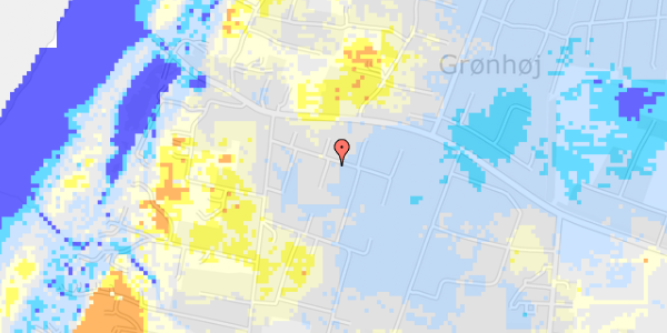 Ekstrem regn på Marthinesvej 18