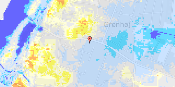 Ekstrem regn på Marthinesvej 23