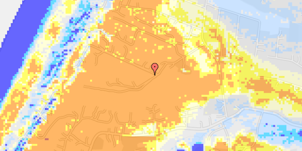 Ekstrem regn på Nannasvej 18