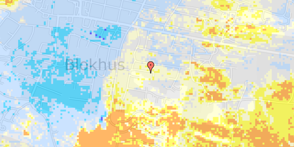 Ekstrem regn på Niels Aalundsvej 8