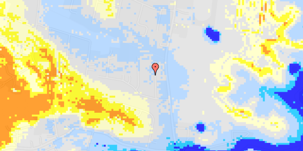 Ekstrem regn på Olgavej 16