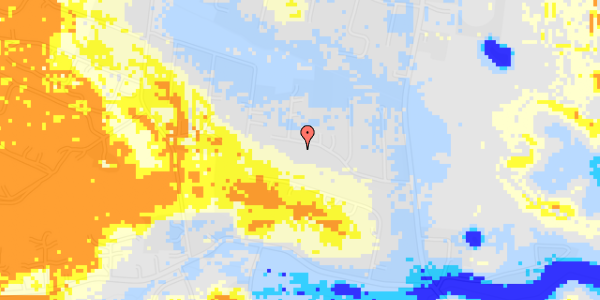 Ekstrem regn på Olgavej 49