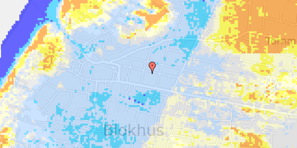 Ekstrem regn på Peder Madsensvej 20