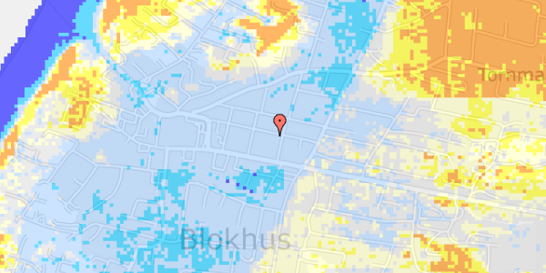 Ekstrem regn på Peder Madsensvej 22