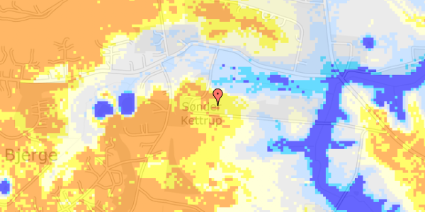 Ekstrem regn på Pernillevej 9