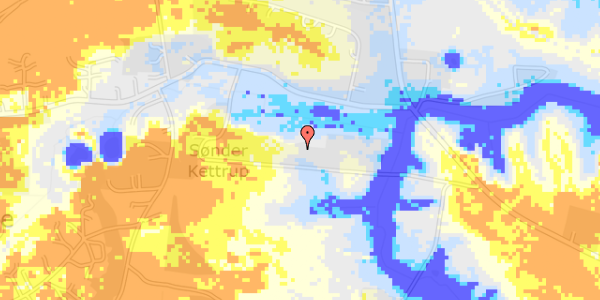 Ekstrem regn på Pernillevej 17