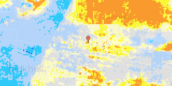 Ekstrem regn på Poppelvej 8