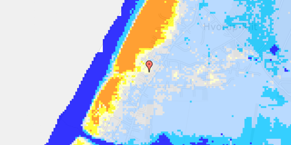 Ekstrem regn på Redningsvejen Nord 112