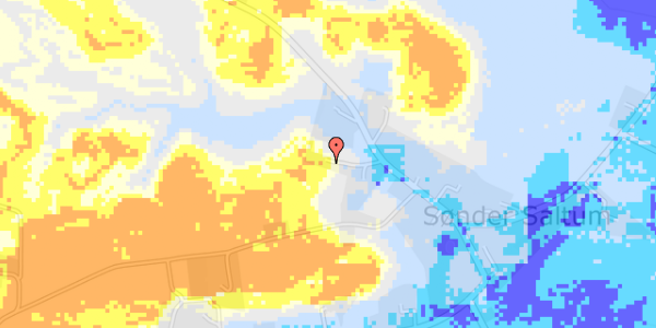 Ekstrem regn på Storgaardsvej 13