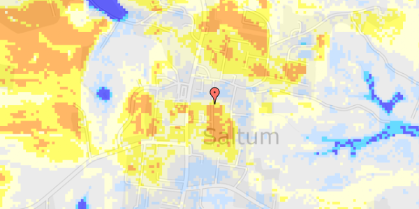 Ekstrem regn på Ths. Jensensvej 6