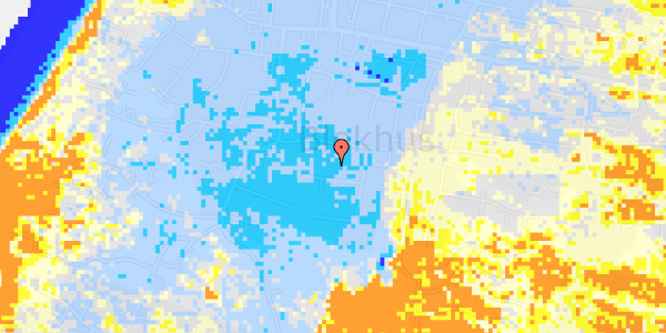 Ekstrem regn på Vigen 6