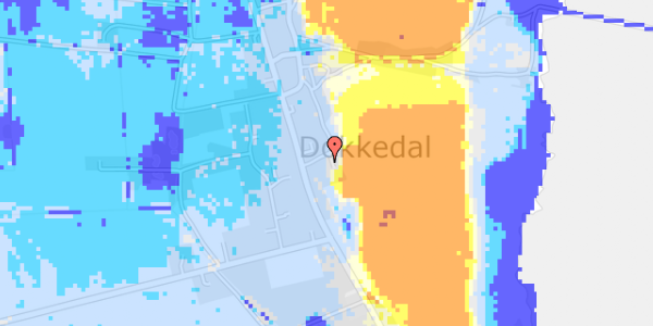 Ekstrem regn på Guldhøjsvej 7