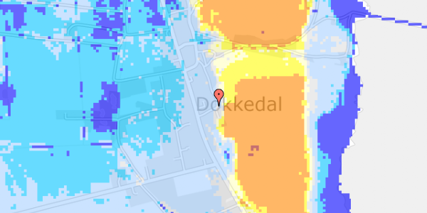 Ekstrem regn på Guldhøjsvej 10C