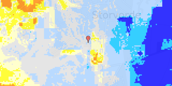 Ekstrem regn på Hassinghave 3