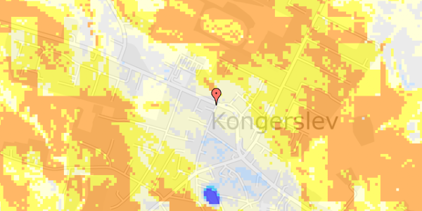 Ekstrem regn på Jyllandsgade 4B