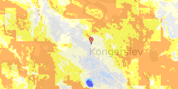 Ekstrem regn på Jyllandsgade 4G