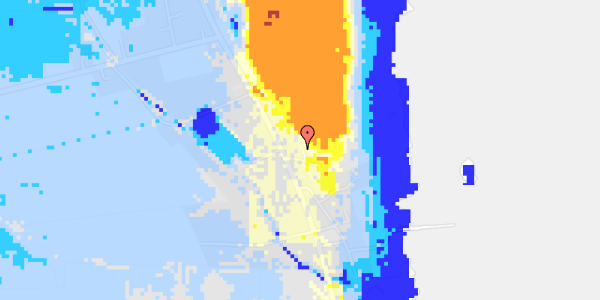 Ekstrem regn på Kystvej 171