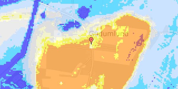 Ekstrem regn på Møllebrovej 8