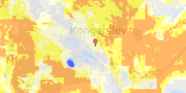 Ekstrem regn på Rolighedsvej 2E