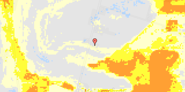 Ekstrem regn på Tiendemarken 11