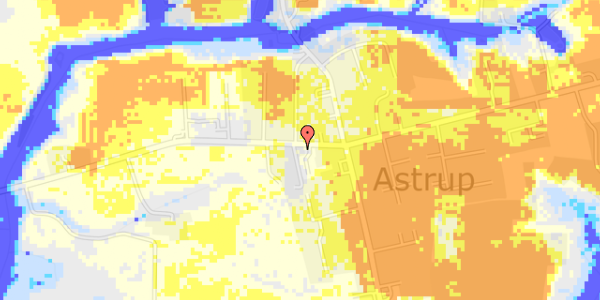 Ekstrem regn på Astrupvej 763A