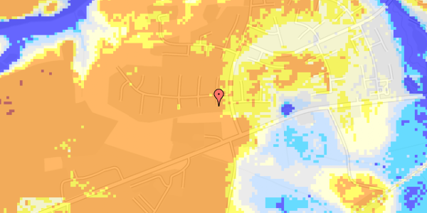 Ekstrem regn på Friggsvej 5