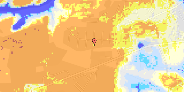 Ekstrem regn på Friggsvej 21