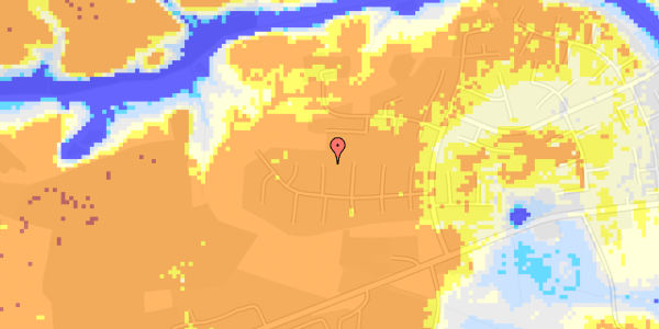 Ekstrem regn på Friggsvej 46