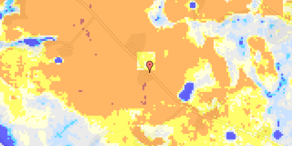 Ekstrem regn på Glimsholtvej 490