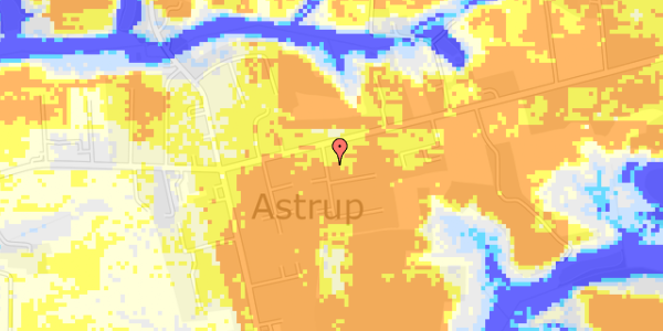 Ekstrem regn på Godthåbsvej 1