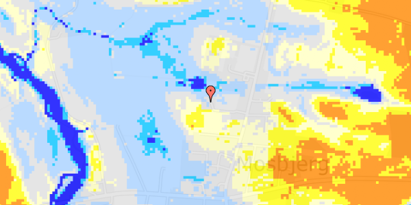 Ekstrem regn på Hasselvej 20