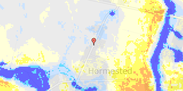 Ekstrem regn på Hørmestedvej 327