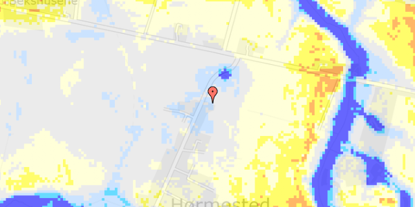 Ekstrem regn på Hørmestedvej 340