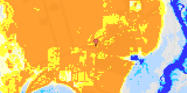 Ekstrem regn på Jerupvej 346