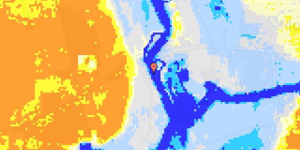 Ekstrem regn på Jerupvej 420