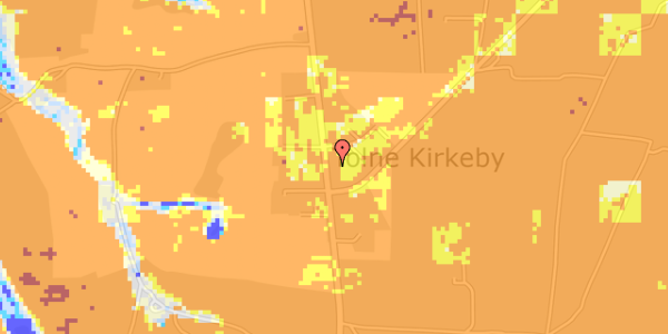 Ekstrem regn på Kirkevej 130