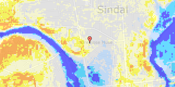 Ekstrem regn på Nygade 21